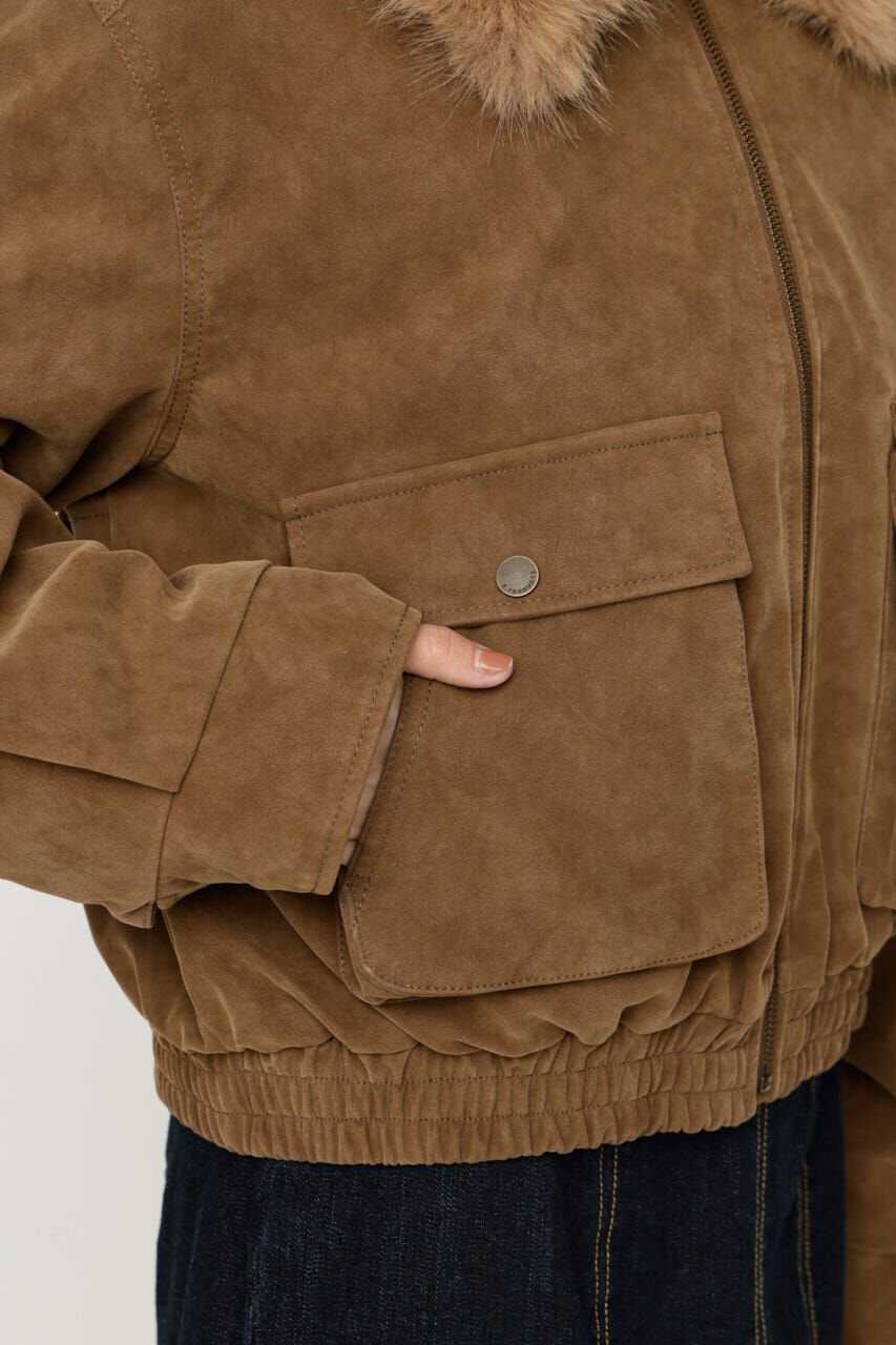 SLY「WASHED PUFFER SHORT ブルゾン」|ブルゾン・スタジャン|