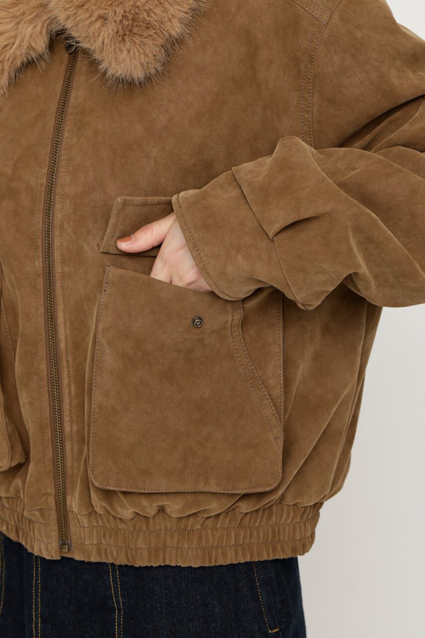 SLY「WASHED PUFFER SHORT ブルゾン」|ブルゾン・スタジャン|