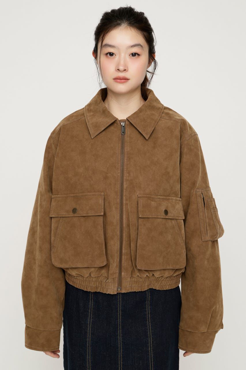 SLY「WASHED PUFFER SHORT ブルゾン」|ブルゾン・スタジャン|