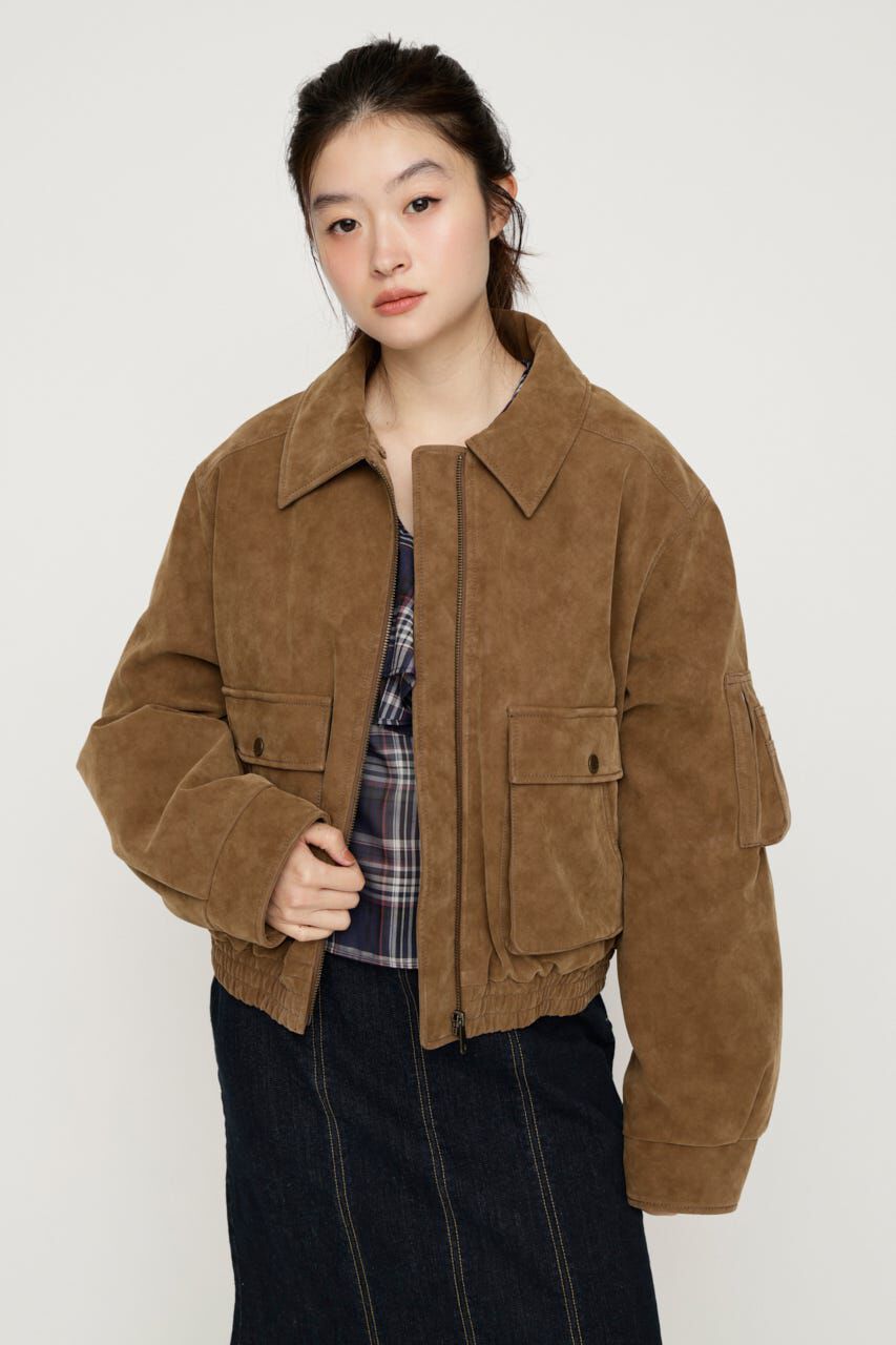 SLY「WASHED PUFFER SHORT ブルゾン」|ブルゾン・スタジャン|