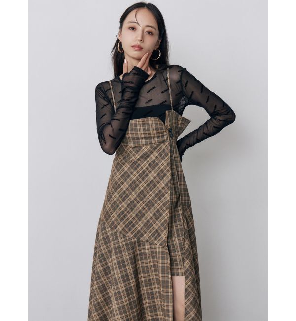 MURUA「2WAYスリットキャミワンピース」|ワンピース|