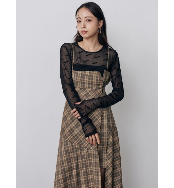 MURUA「2WAYスリットキャミワンピース」|ワンピース|