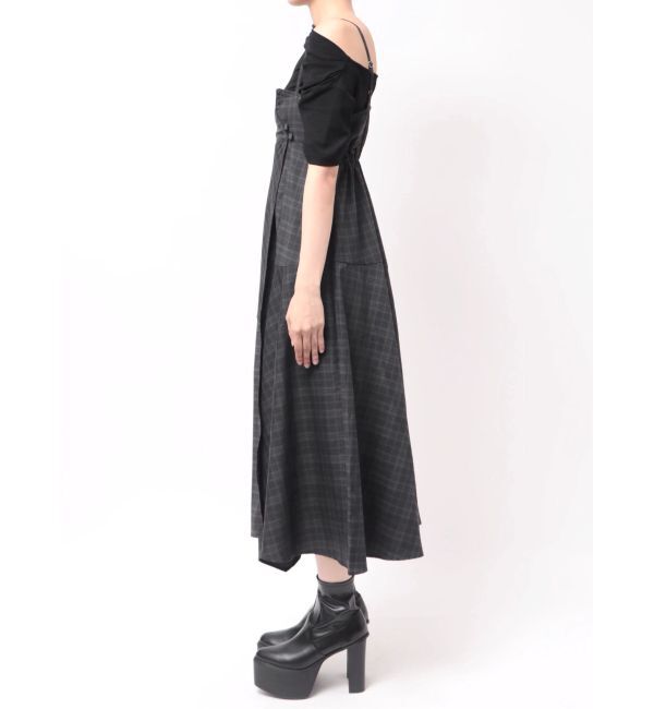 MURUA「2WAYスリットキャミワンピース」|ワンピース|