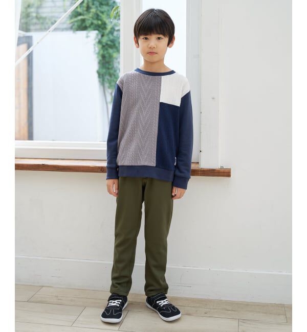 ikka kids「【親子コーデ】GOKU楽パンツ Warm裏シャギー（120~160cm）」|その他|