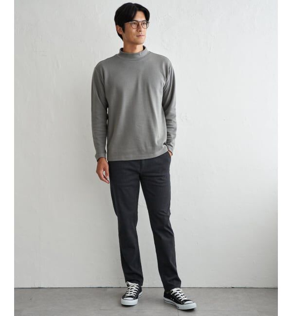 ikka「GOKU楽パンツ EASY STRETCH 起毛チェック5P」|その他|