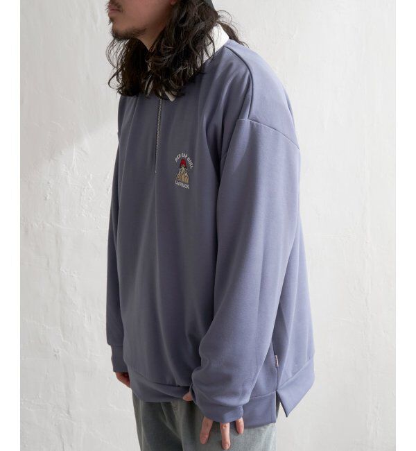 VENCE share style「Red Cap Girl レッドキャップガール ダンボ－ルニットハーフジップ」|その他|