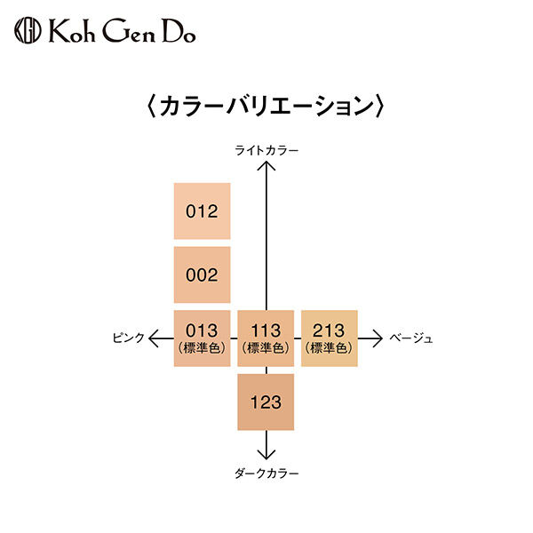 Koh Gen Do「Koh Gen Do アクアファンデーション 013 本体 (30mL)」|ファンデーション|