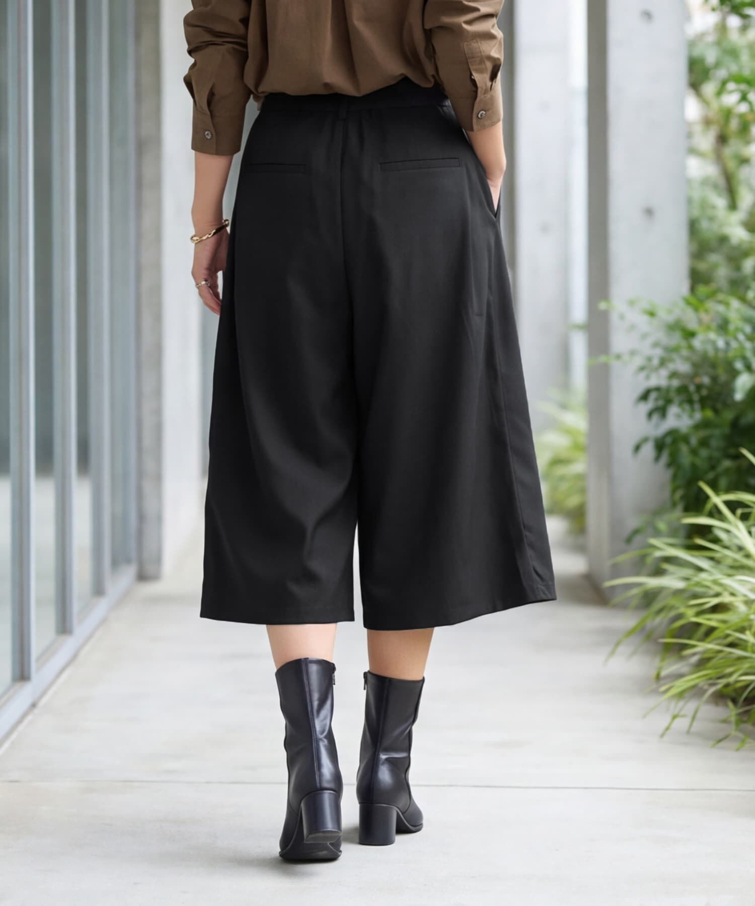 STYLE DELI「重ねタック短めワイドパンツ」|その他|
