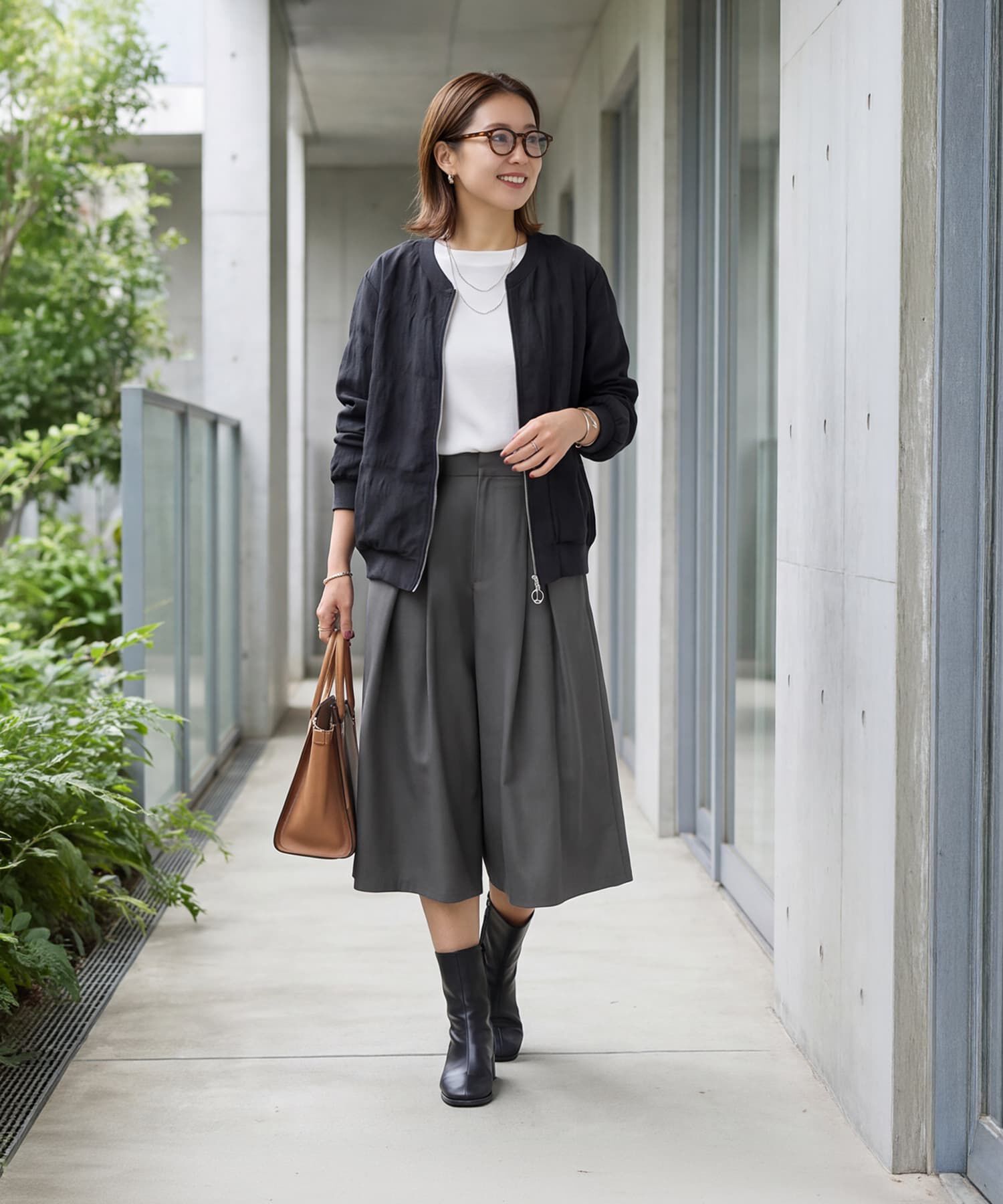 STYLE DELI「重ねタック短めワイドパンツ」|その他|
