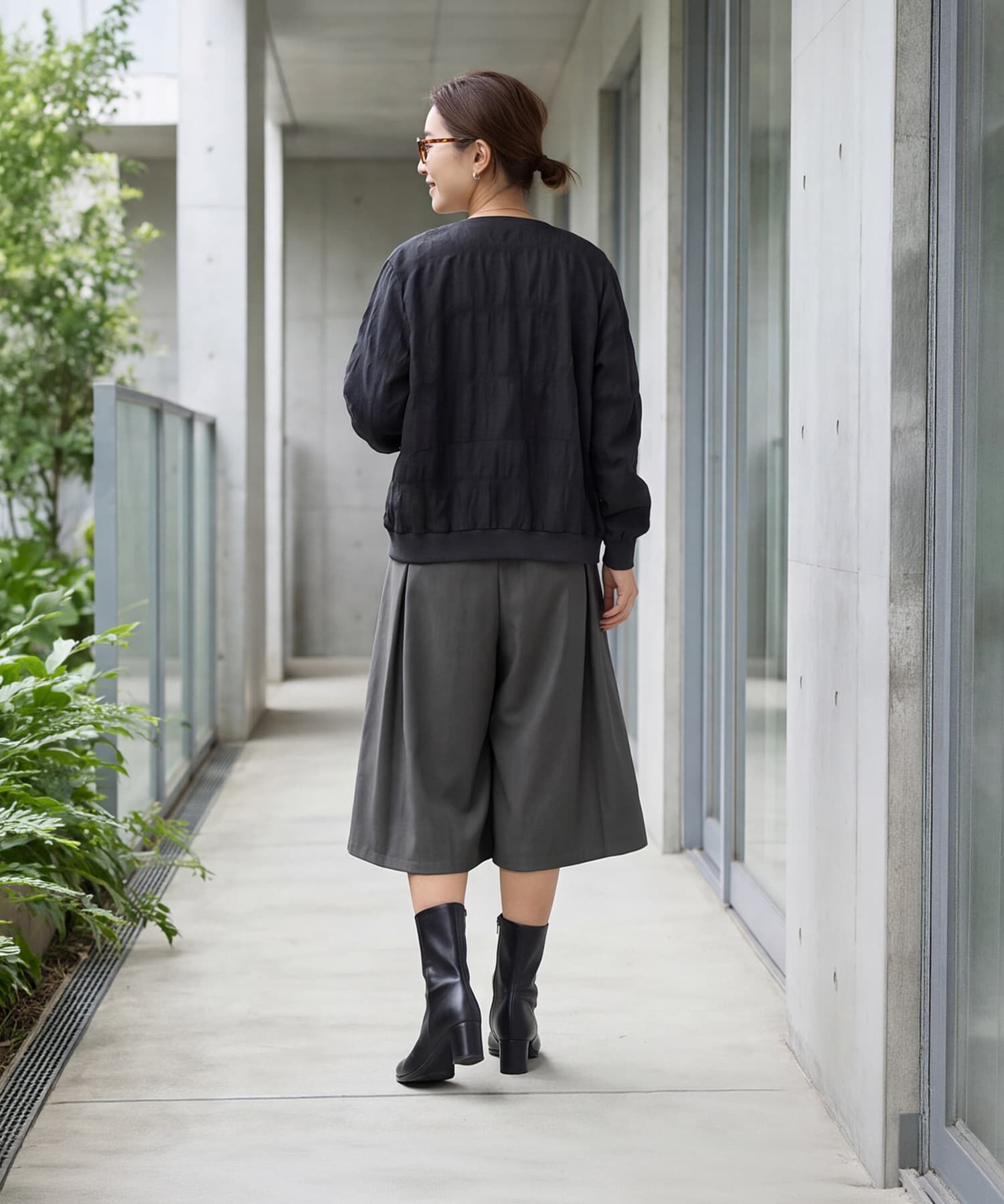 STYLE DELI「重ねタック短めワイドパンツ」|その他|