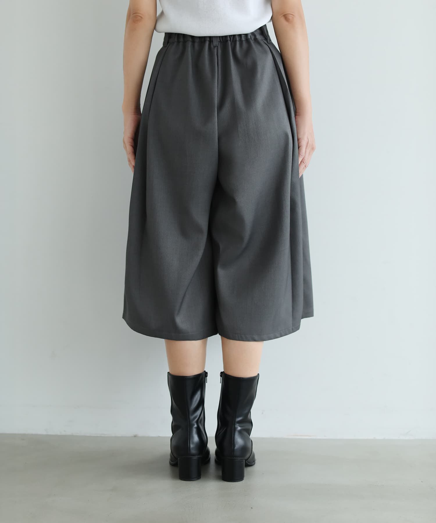 STYLE DELI「重ねタック短めワイドパンツ」|その他|