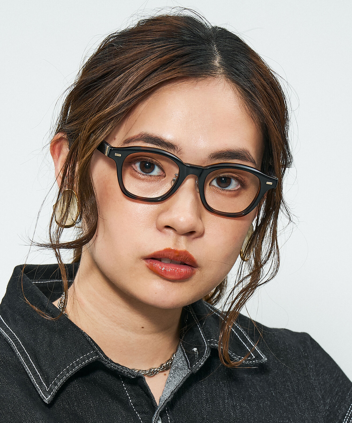  「Zoff｜STUDIO SEVEN｜ウェリントン型 メガネ｜太縁メガネ｜プラスチックフレーム レンズ交換券付き」|メガネ|