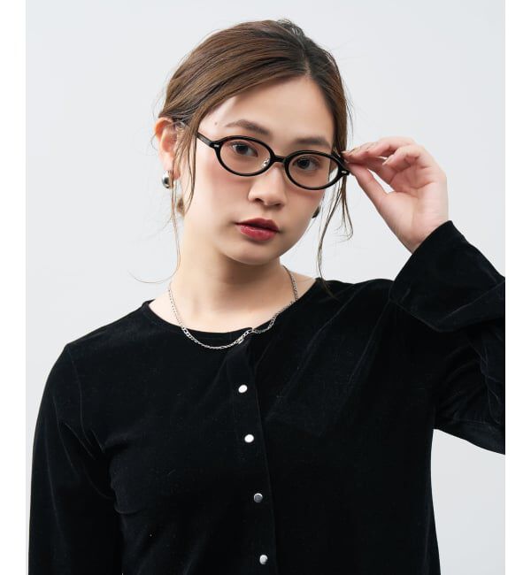  「SUNCUTGlasses/UV100%CUT TREND SUNGLASSES オーバル型 サングラス | クリアレンズ 紫外線対策 UVカット」|サングラス|
