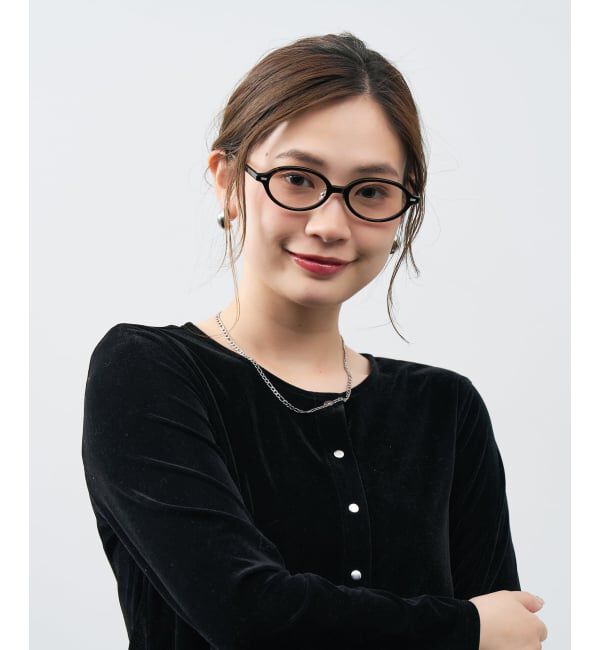  「SUNCUTGlasses/UV100%CUT TREND SUNGLASSES オーバル型 サングラス | クリアレンズ 紫外線対策 UVカット」|サングラス|