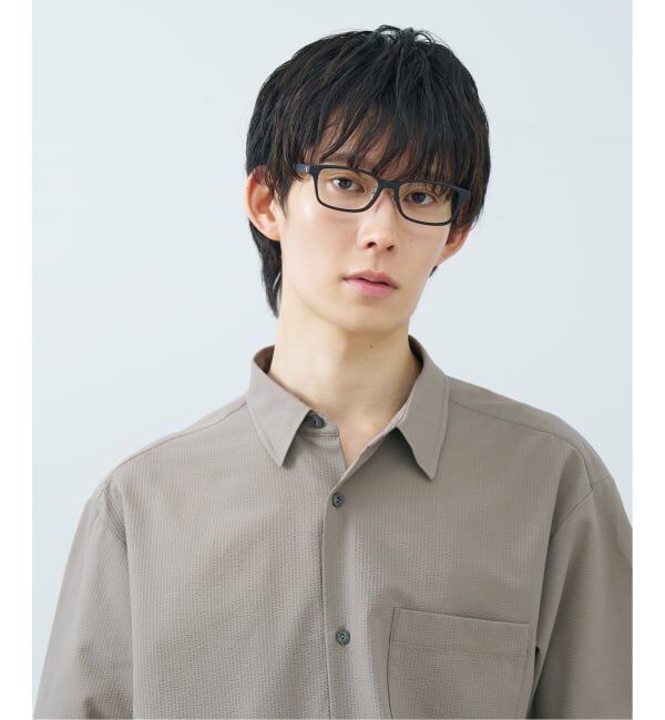 「Men's BASIC (メンズ･ベーシック) ウェリントン型 メガネ | レンズ交換券付」|メガネ|