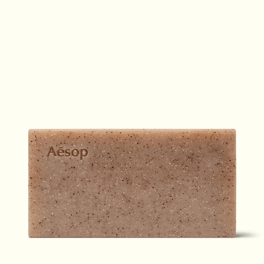 Aesop「ﾎﾟﾘｯｼﾝｸﾞ ﾊﾞｰｿｰﾌﾟ 150g」|ボディクレンジング|