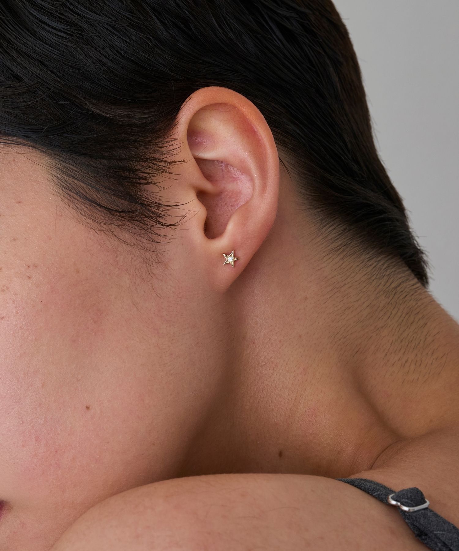 JUPITER「【K10】ダイヤモンドスターピアス」|ピアス|