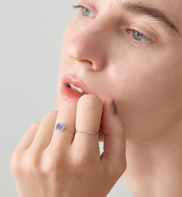 agete「K5ダイヤモンドリング（0.04ct）」|リング|
