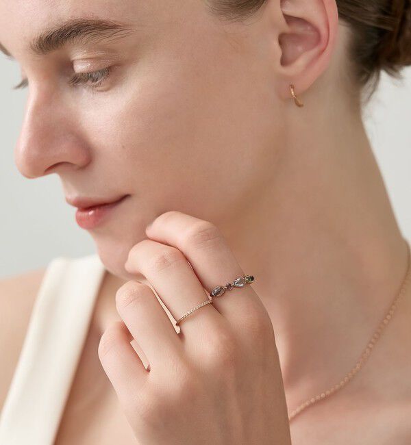 agete「K5ダイヤモンドリング（0.04ct）」|リング|