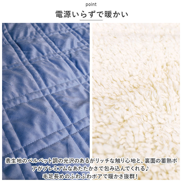 BACKYARD FAMILY「キルトブランケット 100&times;70cm 通販 ひざ掛け 膝掛け ひざかけ ブランケット モコモコ」|ブランケット|