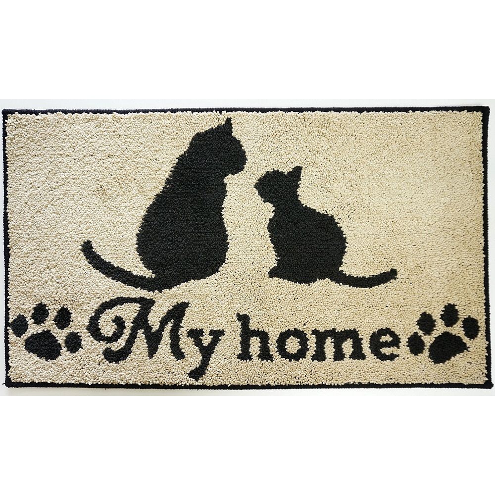 BACKYARD FAMILY「玄関マット 室内 通販 75&times;45cm ドアマット エントランスマット マット 玄関まっと」|その他|ベージュ1