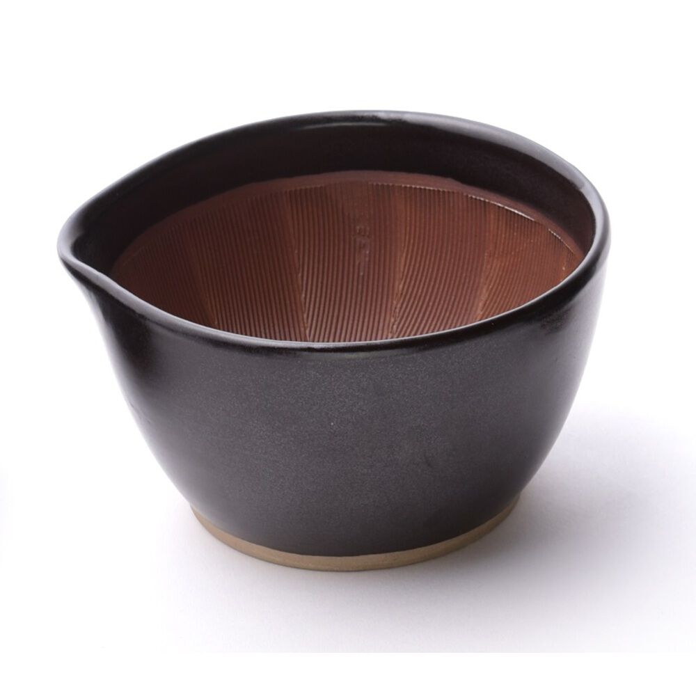 BACKYARD FAMILY「もとしげ すり鉢 中 通販 器 おろし器 石見焼 元重 元重製陶所 職人 手作業 使いやすい」|食器・キッチングッズ|ブラック1