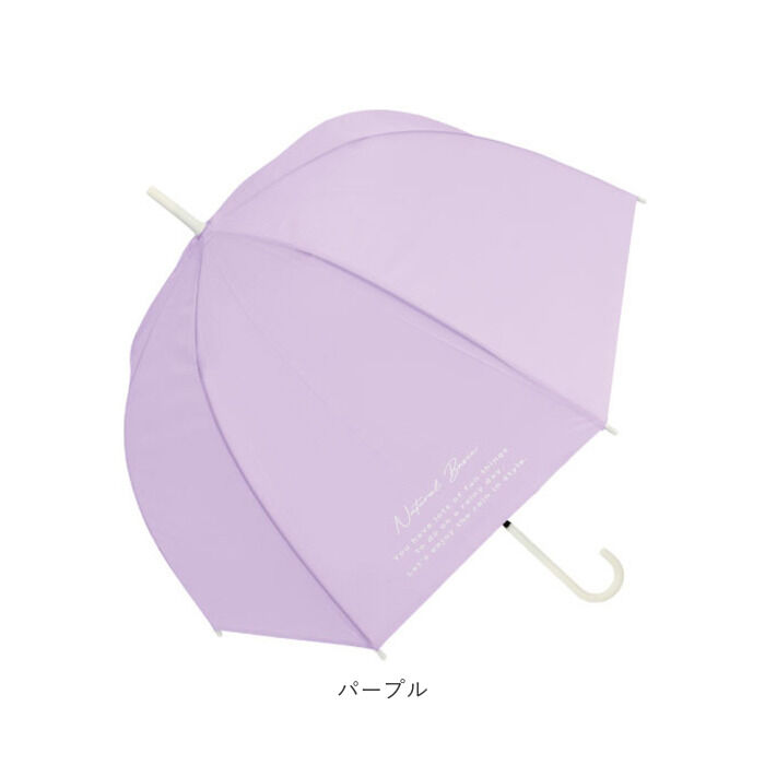 BACKYARD FAMILY「傘 レディース 長傘 通販 60cm 雨傘 ワンタッチ傘 ジャンプ傘 無地 かさ カサ 耐風」|傘|