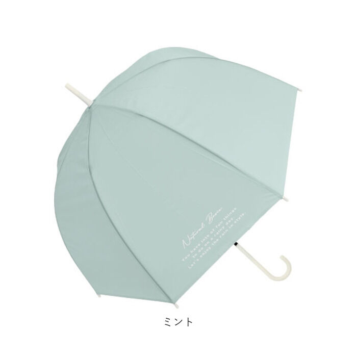 BACKYARD FAMILY「傘 レディース 長傘 通販 60cm 雨傘 ワンタッチ傘 ジャンプ傘 無地 かさ カサ 耐風」|傘|