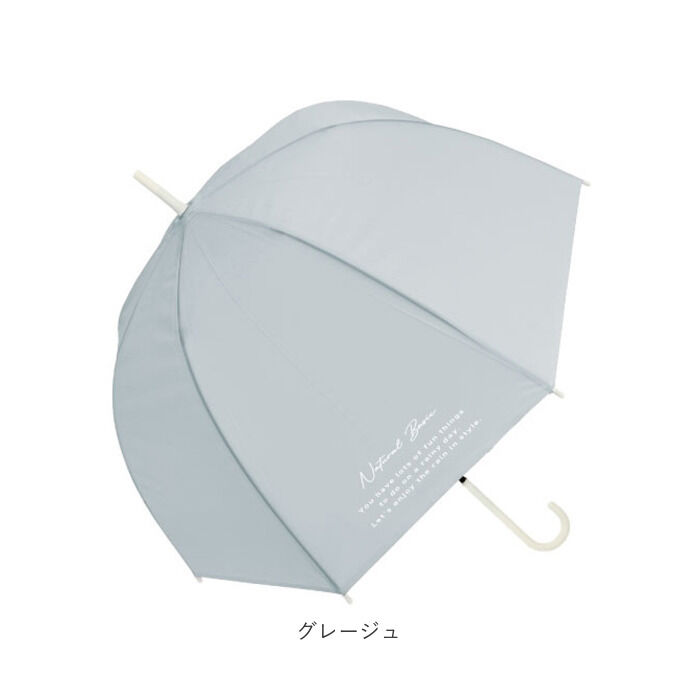 BACKYARD FAMILY「傘 レディース 長傘 通販 60cm 雨傘 ワンタッチ傘 ジャンプ傘 無地 かさ カサ 耐風」|傘|
