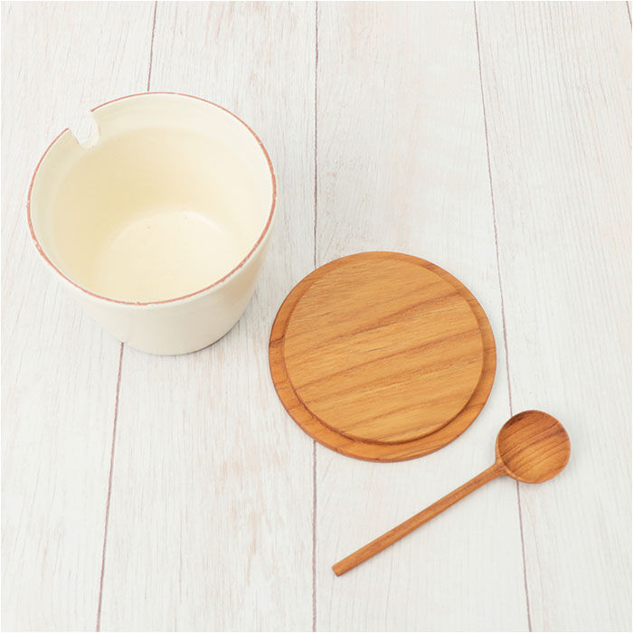 BACKYARD FAMILY「シュガーポット おしゃれ 通販 砂糖入れ キャニスター 陶器 信楽焼 かわいい シンプル」|食器・キッチングッズ|