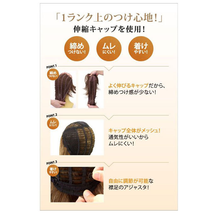 BACKYARD FAMILY「プリシラ ウィッグ フルウィッグ 通販 ロング 自然 セミロング ミディアム 黒髪 カール かつら」|ヘアスタイリング|