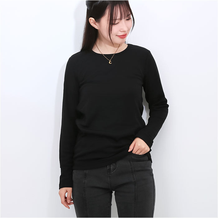 BACKYARD FAMILY「PAGE ONE カットソー 長袖 通販 長袖Tシャツ 長袖tシャツ 長袖シャツ シャツ」|Tシャツ・カットソー|