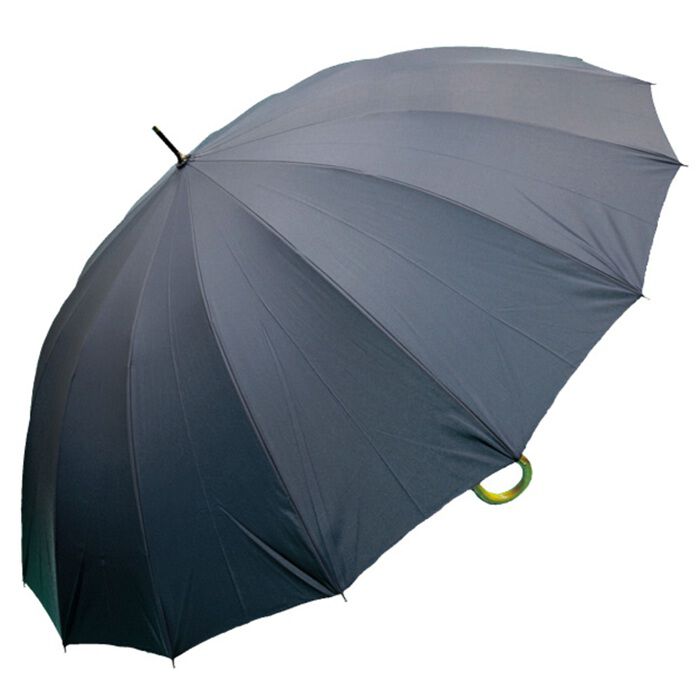 BACKYARD FAMILY「長傘 70cm 16本骨 メンズ 通販 雨傘 傘 かさ カサ アンブレラ メンズ傘 丈夫 風に強い」|傘|ブラック3