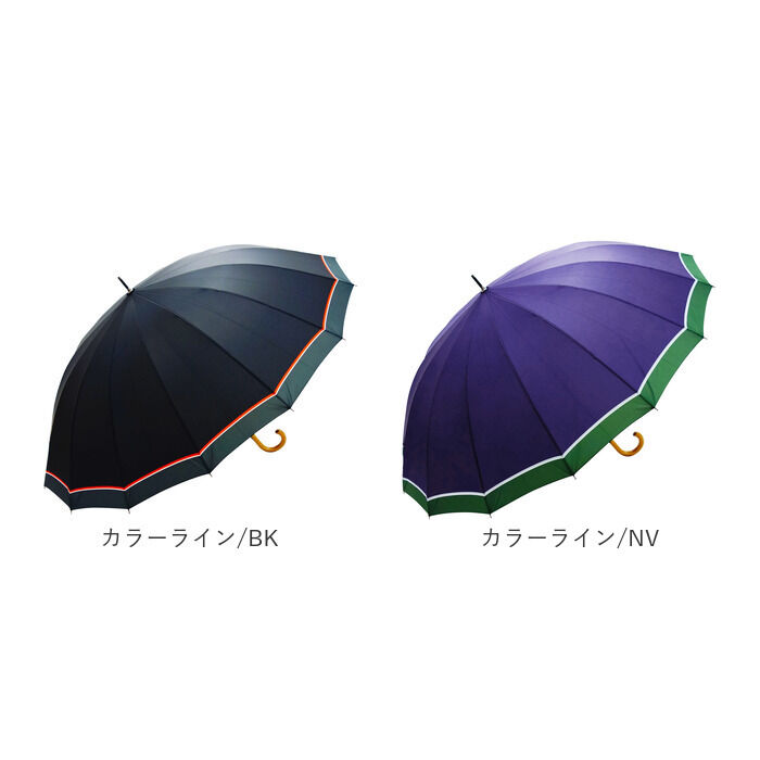 BACKYARD FAMILY「長傘 70cm 16本骨 メンズ 通販 雨傘 傘 かさ カサ アンブレラ メンズ傘 丈夫 風に強い」|傘|