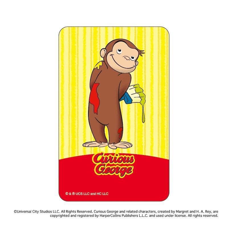 BACKYARD FAMILY「おさるのジョージ グッズ 通販 Curious George ステッカー まじかる百貨店ステッカー」|その他|