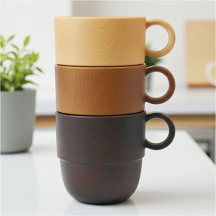BACKYARD FAMILY「NH home エヌエイチホーム カップ 木目 通販 日本製 国産 マグカップ コップ 食器」|グラス・マグカップ|