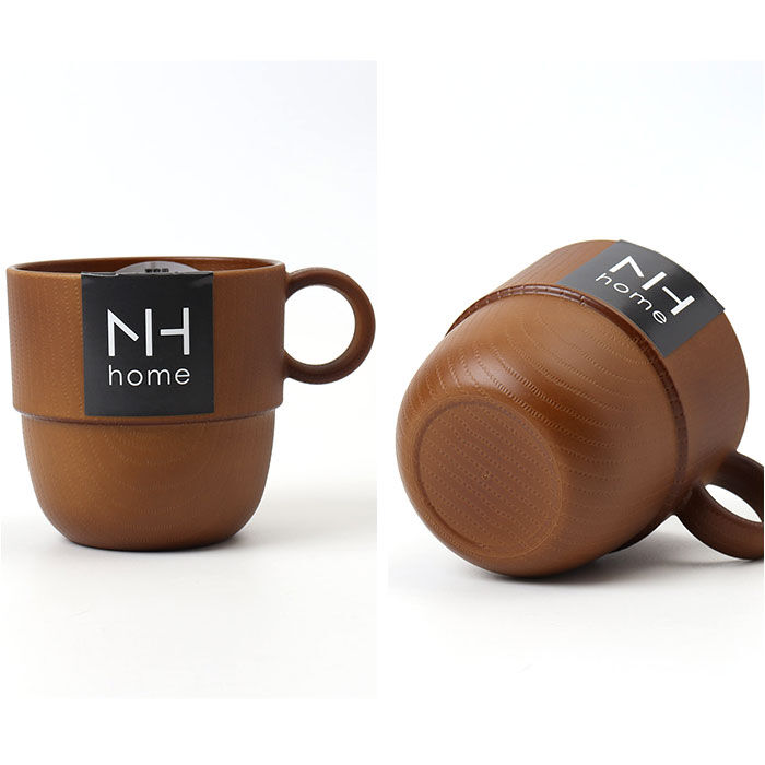 BACKYARD FAMILY「NH home エヌエイチホーム カップ 木目 通販 日本製 国産 マグカップ コップ 食器」|グラス・マグカップ|