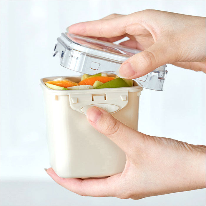 BACKYARD FAMILY「push&push ランチボックス 400ml 通販 弁当箱 お弁当箱 おかず入れ フードコンテナ」|食器・キッチングッズ|