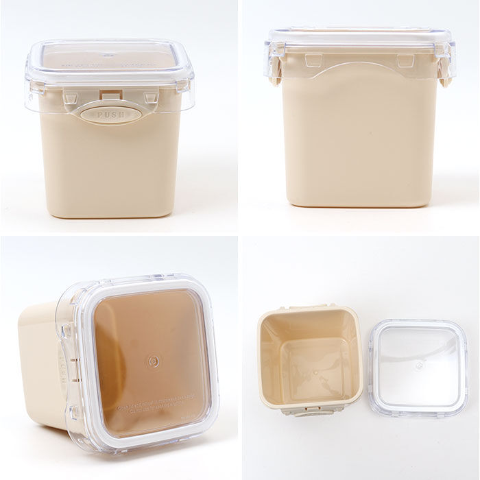 BACKYARD FAMILY「push&push ランチボックス 400ml 通販 弁当箱 お弁当箱 おかず入れ フードコンテナ」|食器・キッチングッズ|