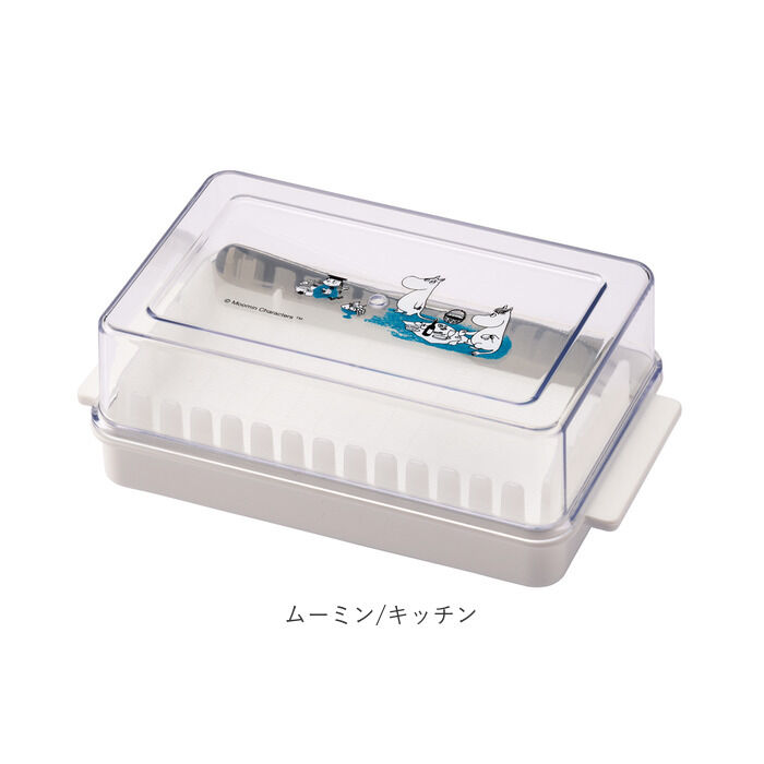 BACKYARD FAMILY「スケーター バターケース カッティングガイド付 通販 日本製 バター容器 バター ケース」|食器・キッチングッズ|