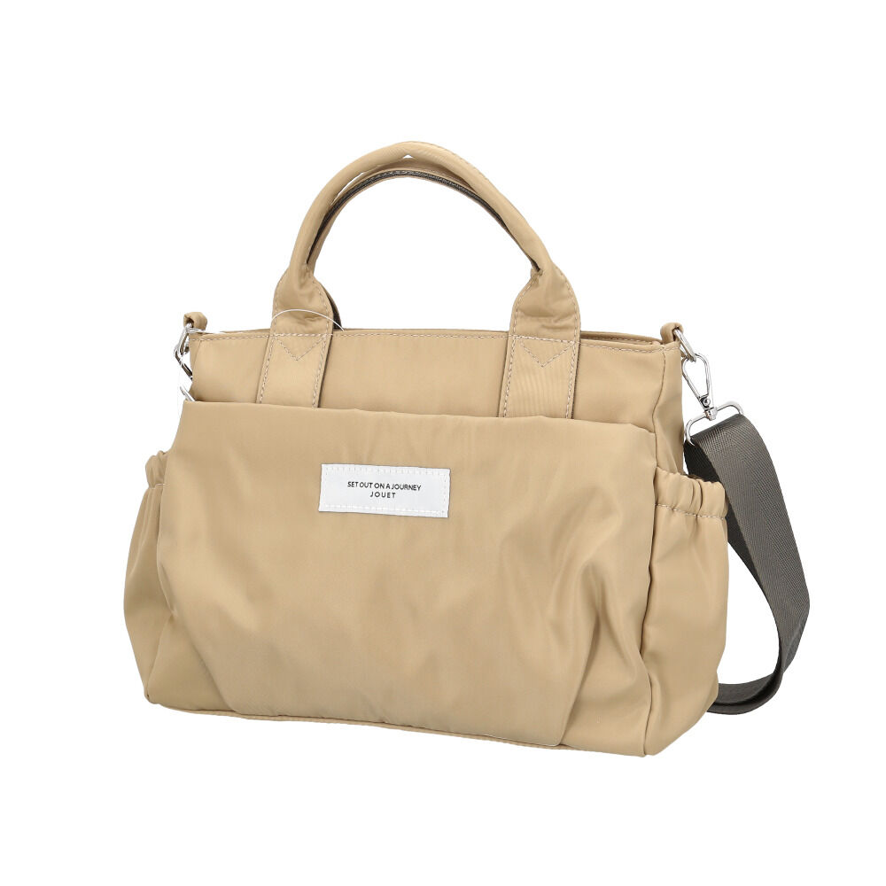 BACKYARD FAMILY「jouet ジョエット トートバッグ J7562 通販 微光沢 10ポケット2wayトート」|トートバッグ|ベージュ1