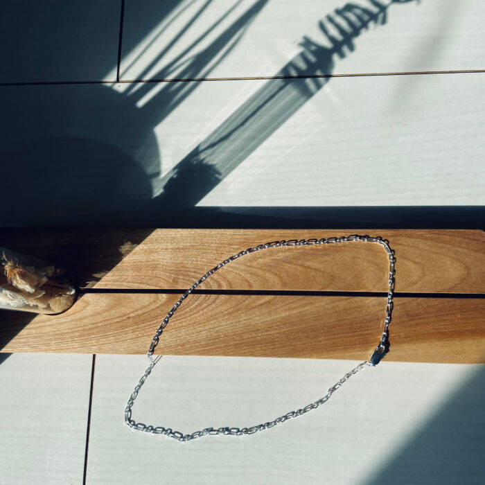 BACKYARD FAMILY「ネックレス シルバー925 チェーン 通販 アンカーフィガロチェーン シルバーネックレス」|その他|