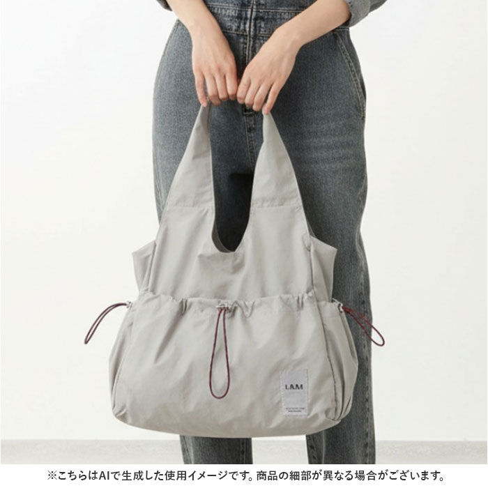 BACKYARD FAMILY「LRM バッグ RK-1176 通販 トートバッグ トートバック 肩掛けバッグ ファスナー付き」|トートバッグ|