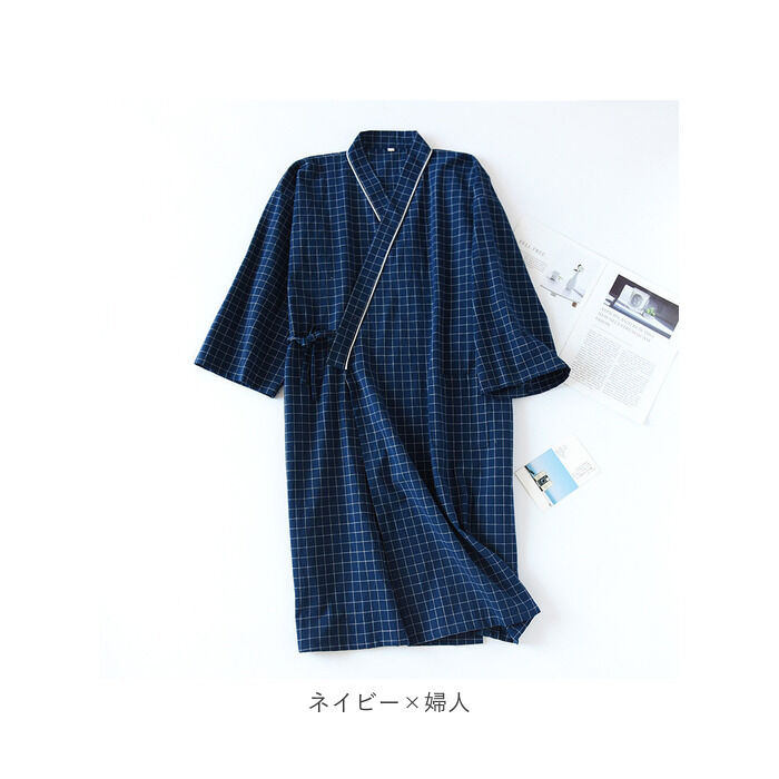 BACKYARD FAMILY「甚平 パジャマ 和風 通販 浴衣 ガーゼパジャマ 寝巻き 寝間着 ペアパジャマ 部屋着」|ルームウェア|