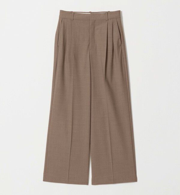 UNITED ARROWS「トロピカル ２タック ワイドパンツ」|スラックス|