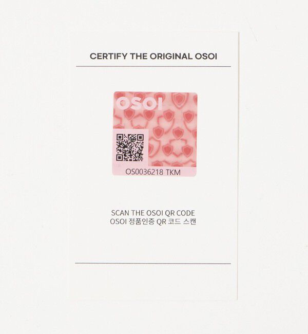 OSOI「【別注】＜OSOI＞AYA  2WAY トートバッグ PINK」|その他|