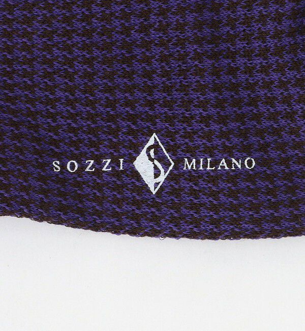 UNITED ARROWS「＜SOZZI＞ハウンドトゥース ソックス」|ソックス|