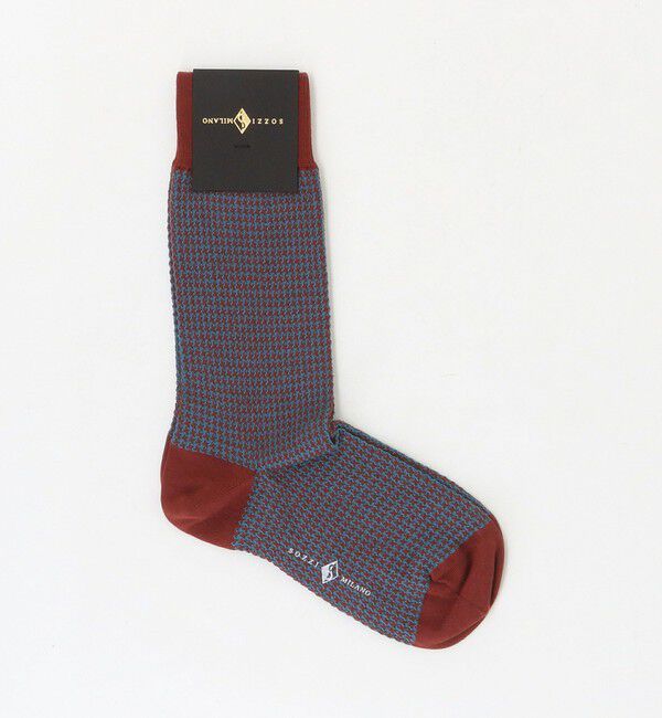UNITED ARROWS「＜SOZZI＞ハウンドトゥース ソックス」|ソックス|BRICK