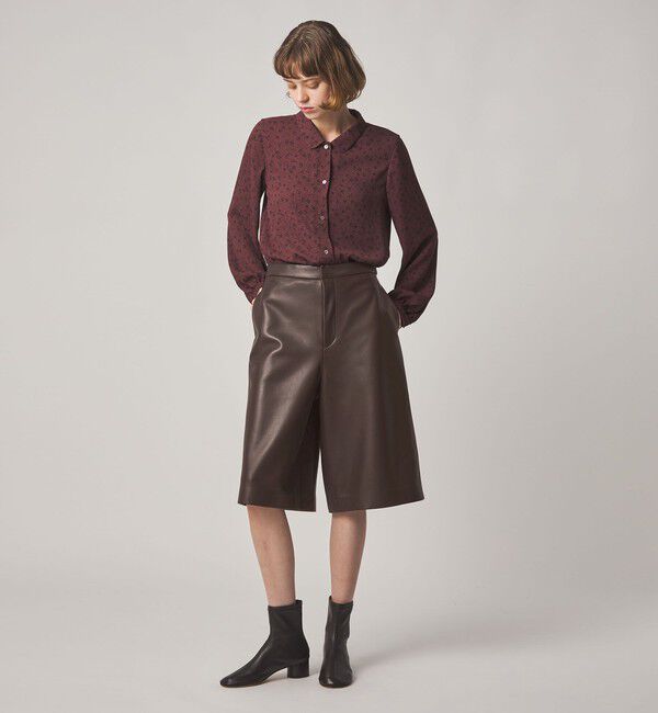 STEVEN ALAN「＜Steven Alan＞レザー ハーフパンツ」|その他|