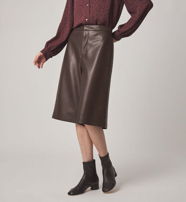 STEVEN ALAN「＜Steven Alan＞レザー ハーフパンツ」|その他|